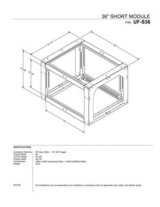 36" Short Module