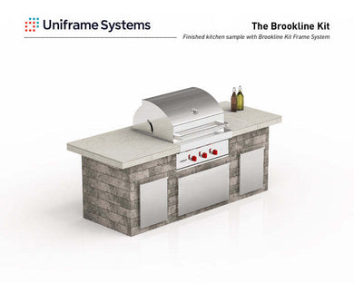 Outdoor Kitchen Frame Kit - The Brookline