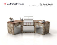 Outdoor Kitchen Frame Kit - The Cambridge