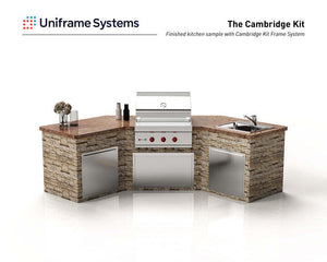 Outdoor Kitchen Frame Kit - The Cambridge