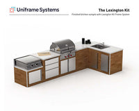 Outdoor Kitchen Frame Kit - The Lexington