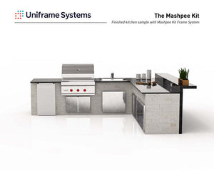 Outdoor Kitchen Frame Kit - The Mashpee