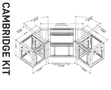 Outdoor Kitchen Frame Kit - The Cambridge