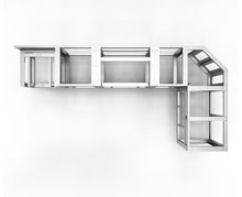 Outdoor Kitchen Frame Kit - The Lexington