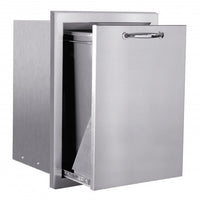 Trash Drawer for Stone Outdoor Kitchens