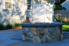Modular Stone Fire Pit