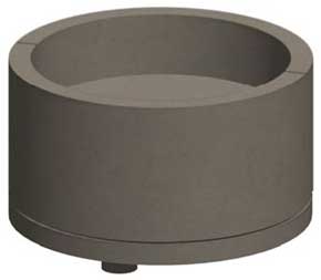 Tall Round Fire Pit