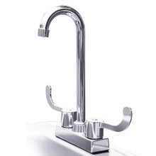 Sink & Faucet for Outdoor Kitchen - Close Up