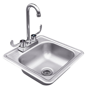 Sink & Faucet for Outdoor Kitchen
