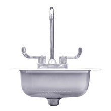 Sink & Faucet for Outdoor Kitchen - Front View