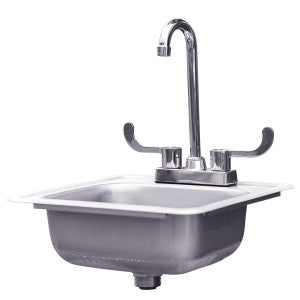 Sink & Faucet for Outdoor Kitchen